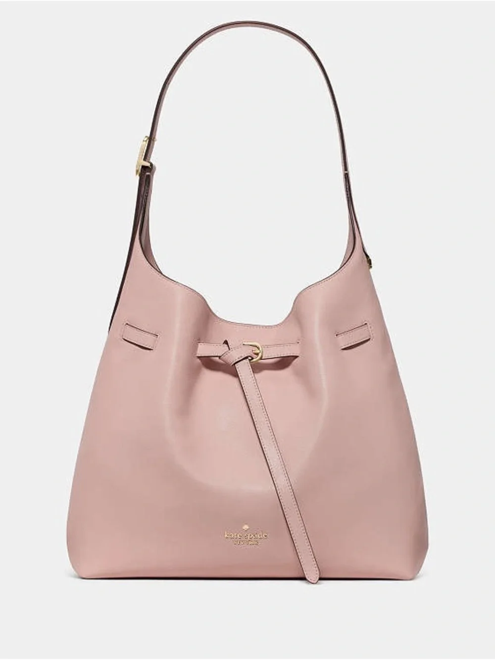 Kate Spade New York 454 Belted Large Shoulder Bag Rose Smoke